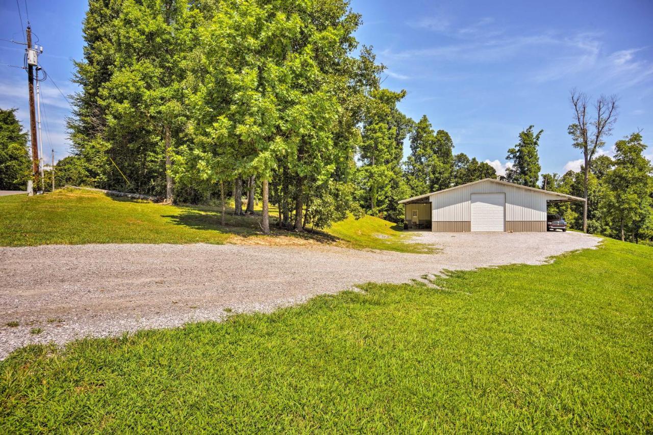 Wooded Gilbertsville Hideaway On Kentucky Lake! Draffenville Exterior foto